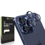 Blue Camera Lens Protector for iPhone 15 Pro Max iPhone 15 Pro