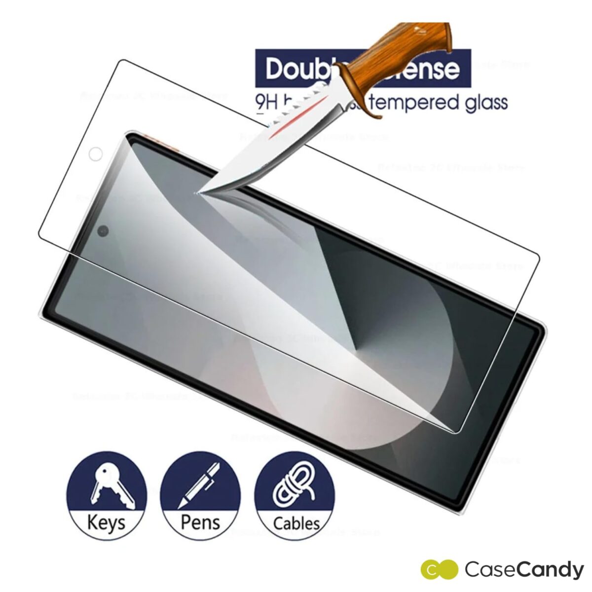 9H Tempered Glass for Samsung Z Fold 6