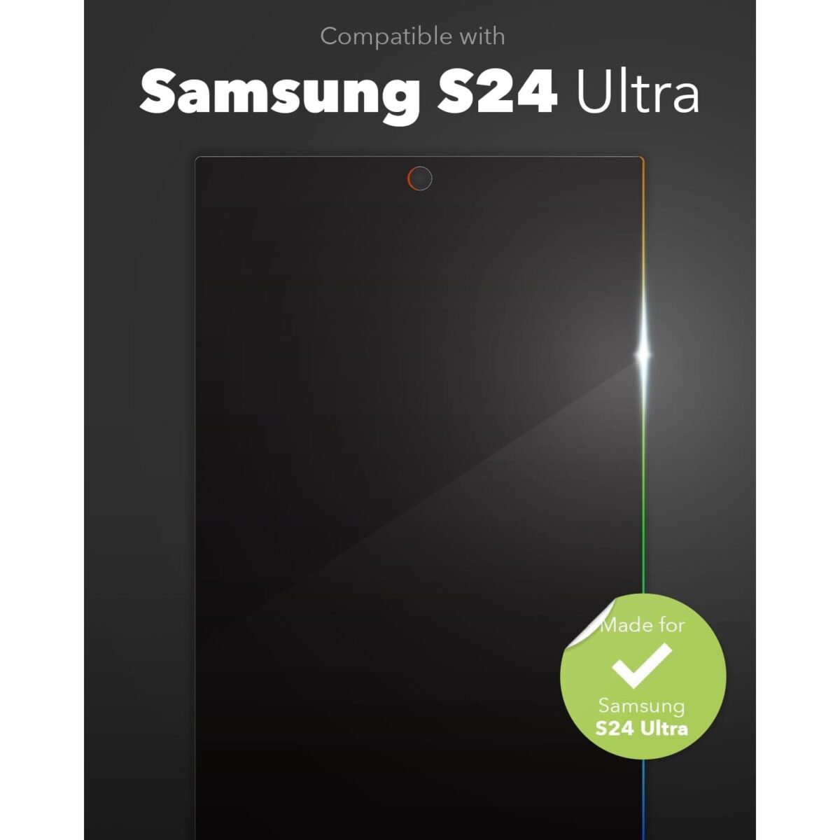 S24 Ultra Screen Protector Glass Privacy