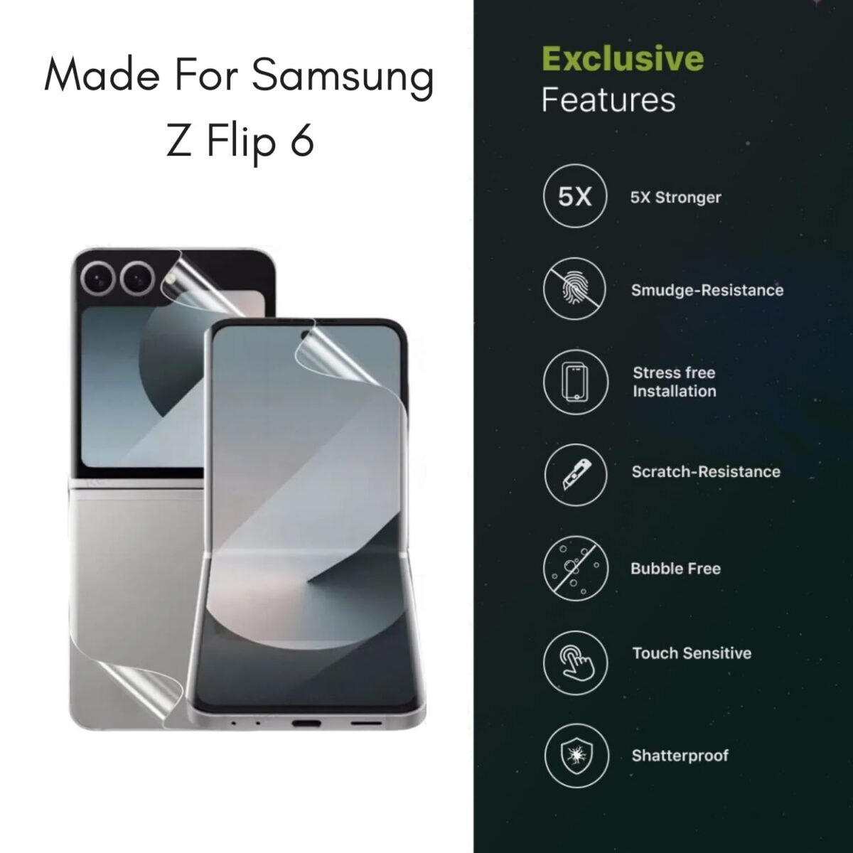 Screen Protector for Flip 6