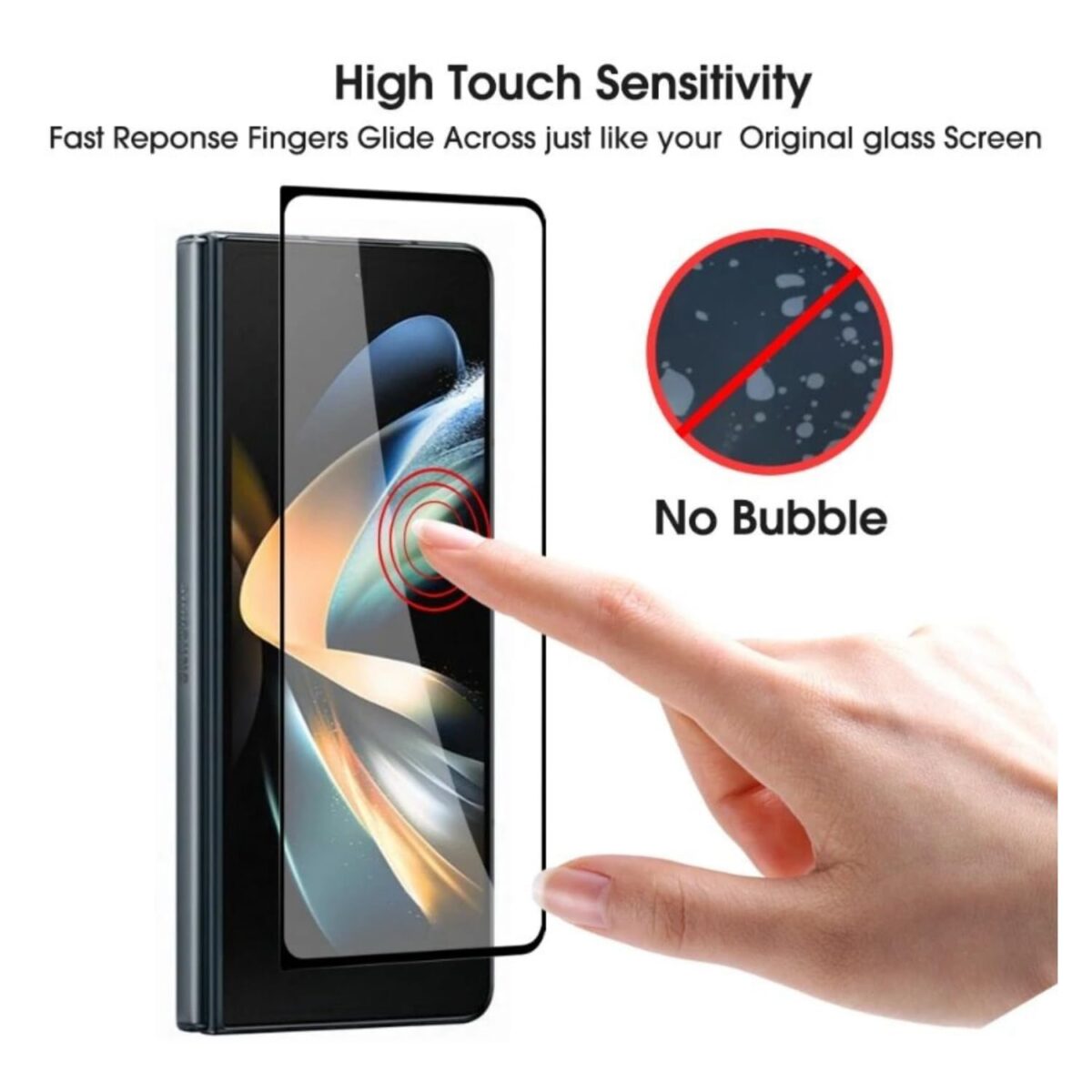 Tempered Glass Screen Protector for Z Fold 5