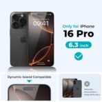 Tempered Glass for iPhone 16 Pro