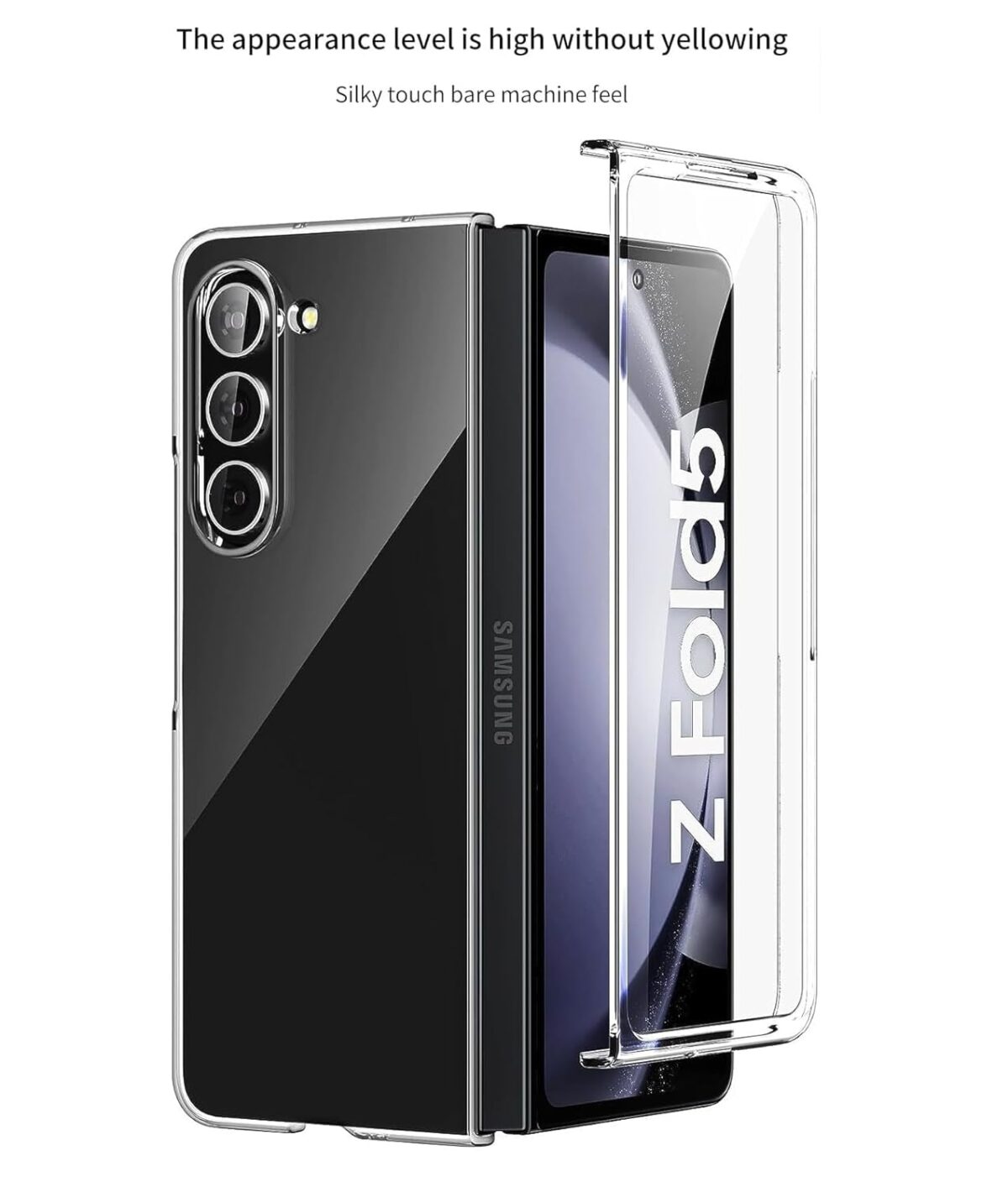 Transparent Case for Samsung Z Fold 5