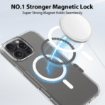 iPhone 15 Pro Max Magsafe Case Transparent