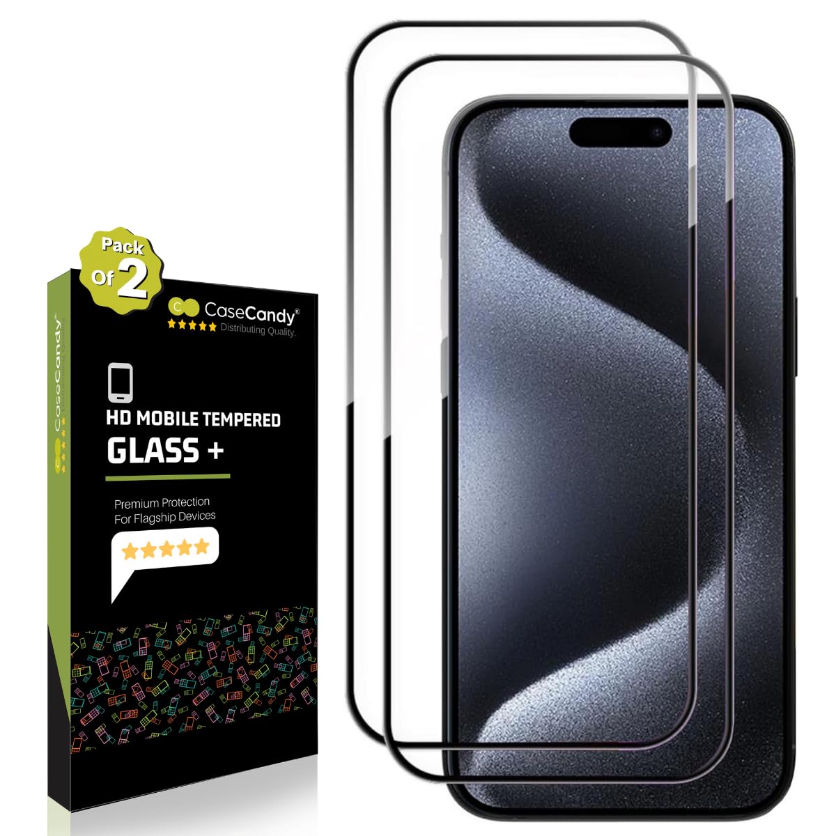 iPhone 15 Pro Tempered Glass