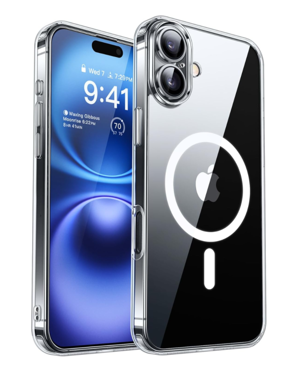 iPhone 16 Plus Magsafe transparent ultra crystal clear case