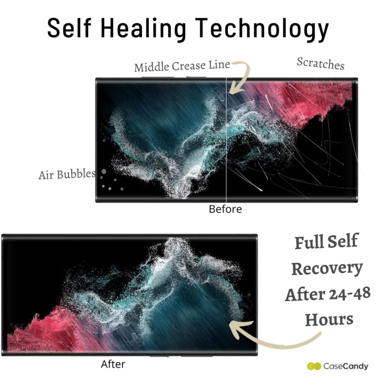 self healing screen protector s24 plus