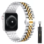 Apple Watch Metallic Straps for series 8 7 6 5 4 3 2 SE Ultra 3