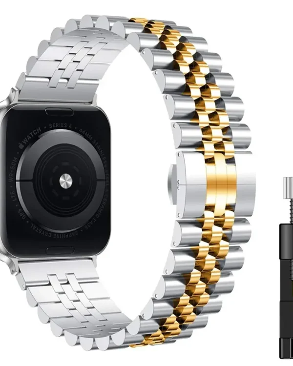 Apple Watch Metallic Straps for series 8 7 6 5 4 3 2 SE Ultra 3