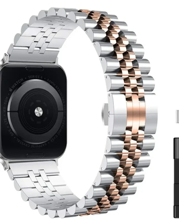 Apple Watch Metallic Straps for series 8 7 6 5 4 3 2 SE Ultra 4