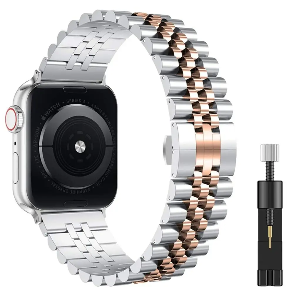 Apple Watch Metallic Straps for series 8 7 6 5 4 3 2 SE Ultra 4