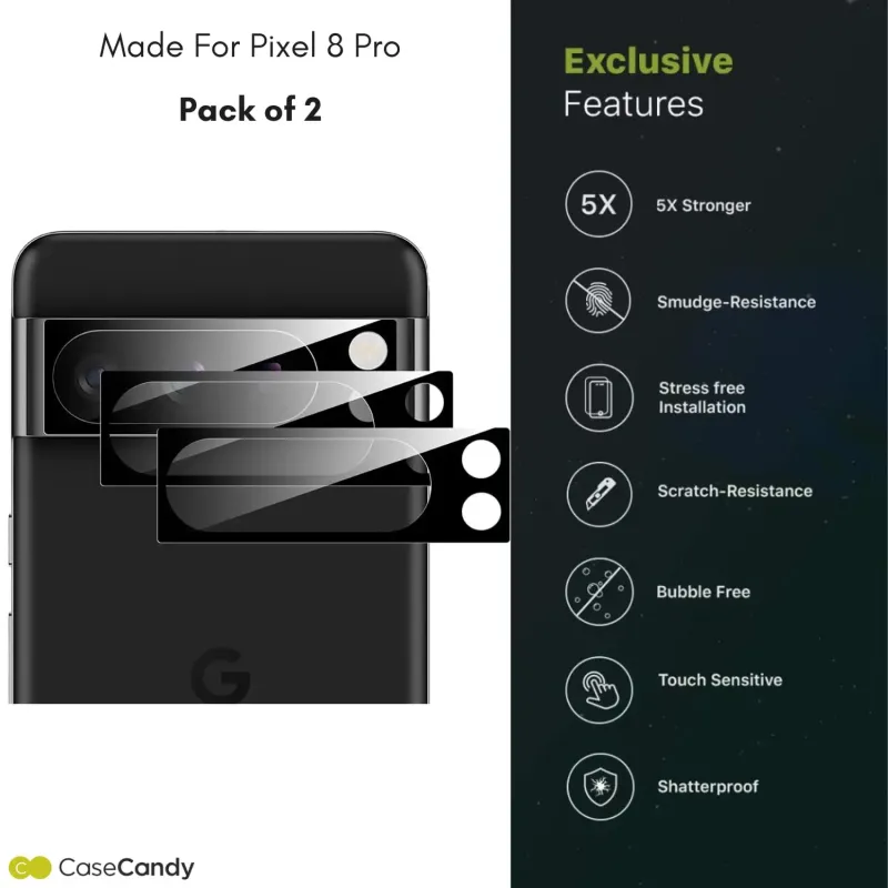 Pixel 8 Pro Camera Lens Protector Glass Guard