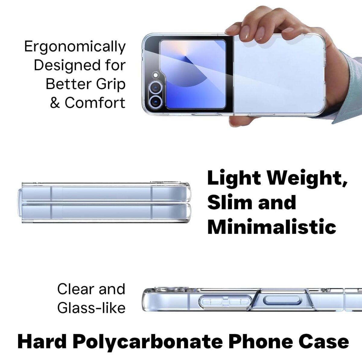 Transparent Clear Case for Z Fold 5