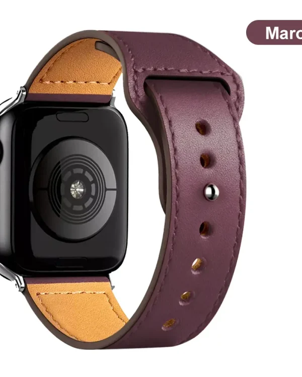 apple watch leather strap aroon