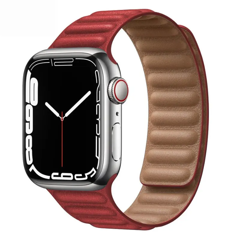 apple watch strap series 8 7 6 ultra Red (1)