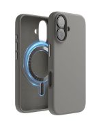 MagSafe Blue Bumper Transparent Case for iPhone 16 Pro