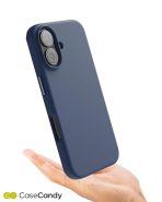 MagSafe Blue Bumper Transparent Case for iPhone 16 Pro (3)