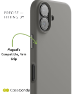 MagSafe Blue Bumper Transparent Case for iPhone 16 Pro (4)