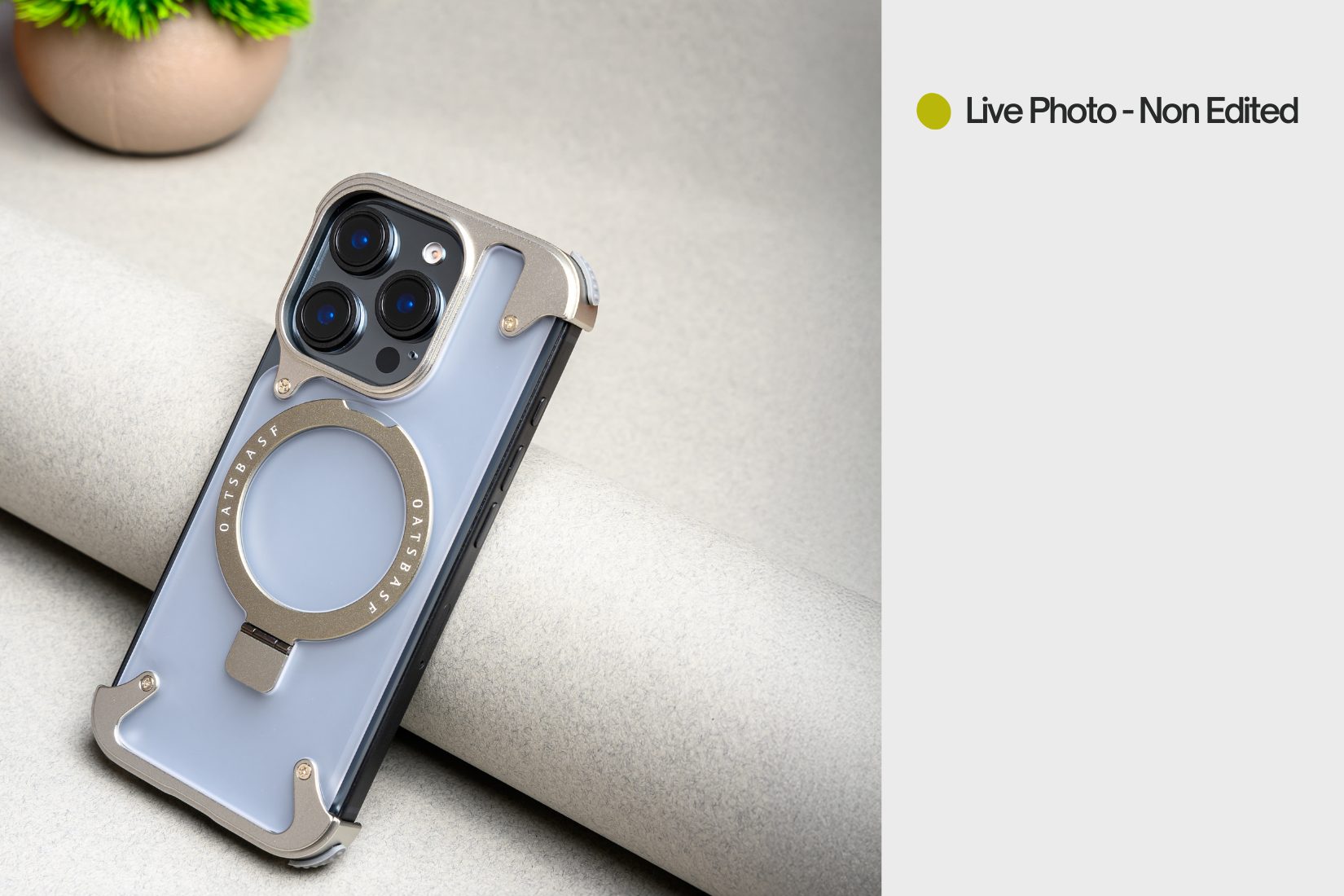 MagSafe Mechanical Case for iPhone 15 Pro max Silver (2) MagSafe Mechanical Case for iPhone 15 Pro max Silver (2)