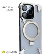 MagSafe Mechanical Case for iPhone 16 pro max Silver (4)
