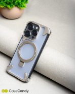 MagSafe Mechanical Case for iPhone 16 pro max Silver (7)