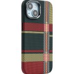 Magsafe Carbon Fiber Case for iPhone 15 plus – Race Track Green Red