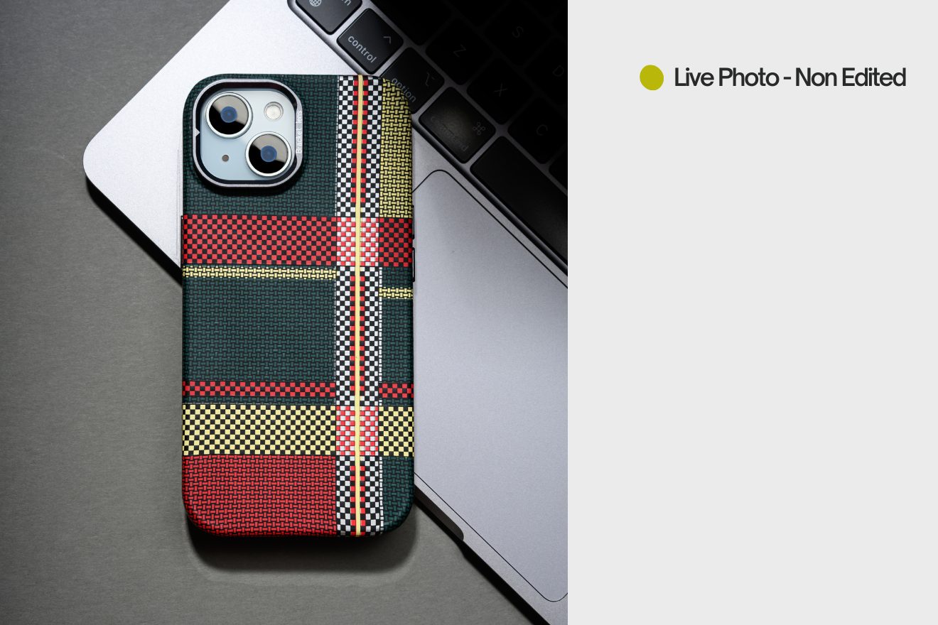 Magsafe Carbon Fiber Case for iPhone 15 – Race Track Green Red (2)