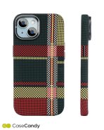 Magsafe Carbon Fiber Case for iPhone 15 – Race Track Green Red (3)