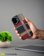 Magsafe Carbon Fiber Case for iPhone 15 – Race Track Green Red (6)