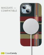 Magsafe Carbon Fiber Case for iPhone 15 – Race Track Green Red (8)