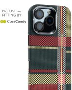 Magsafe Carbon Fiber Case for iPhone 16 pro max Race Track Red Green (4)