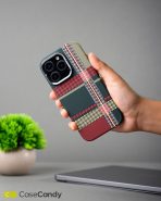 Magsafe Carbon Fiber Case for iPhone 16 pro max Race Track Red Green (5)