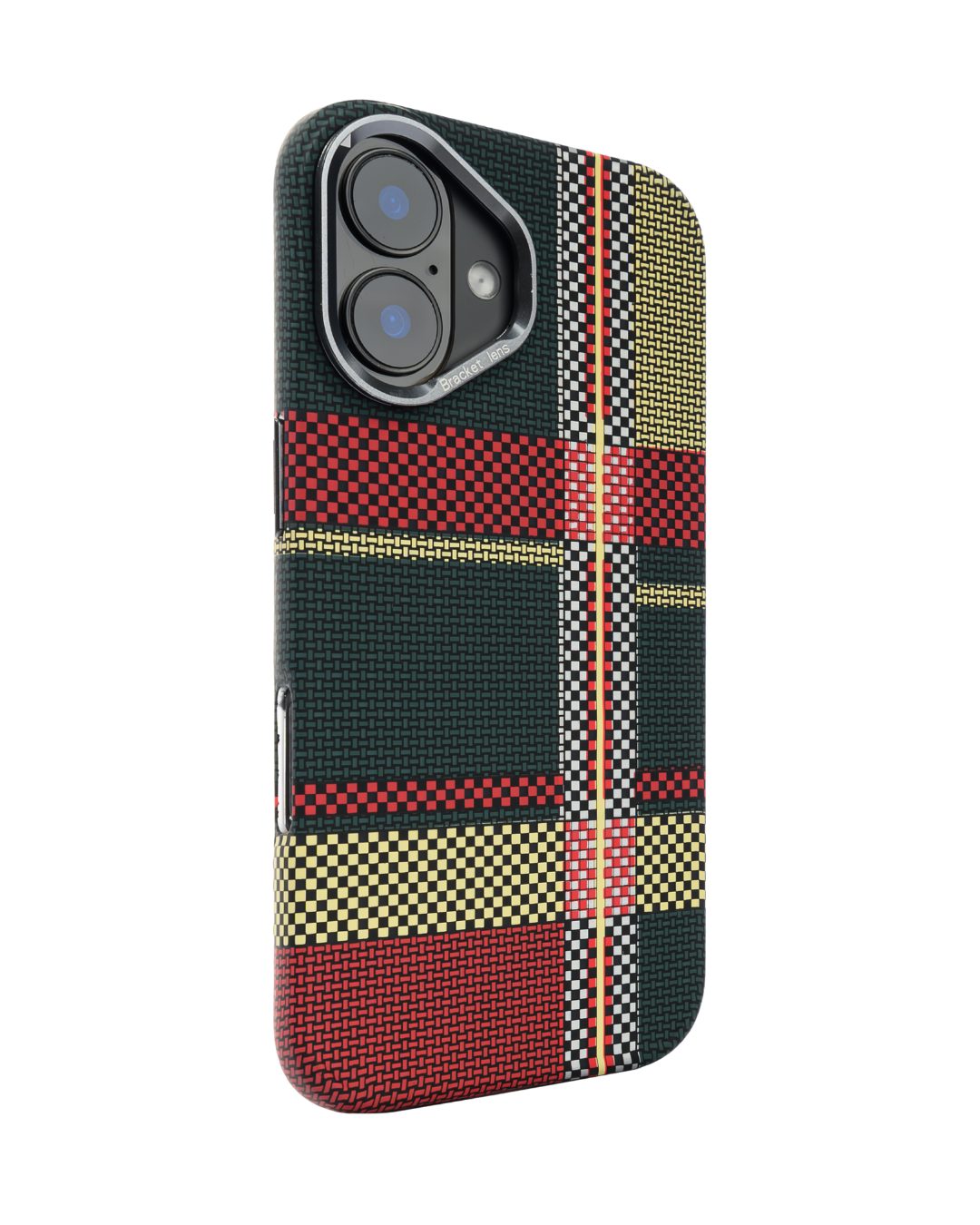 Magsafe Carbon Fiber Case for iphone 16 Race Track GreenRed