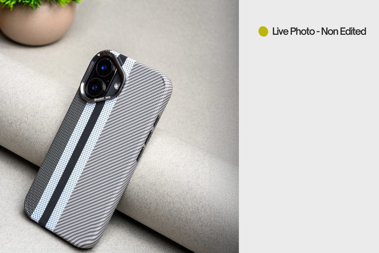 Magsafe Carbon Fiber Case for iphone 16 plus Race Track – Gray (2)