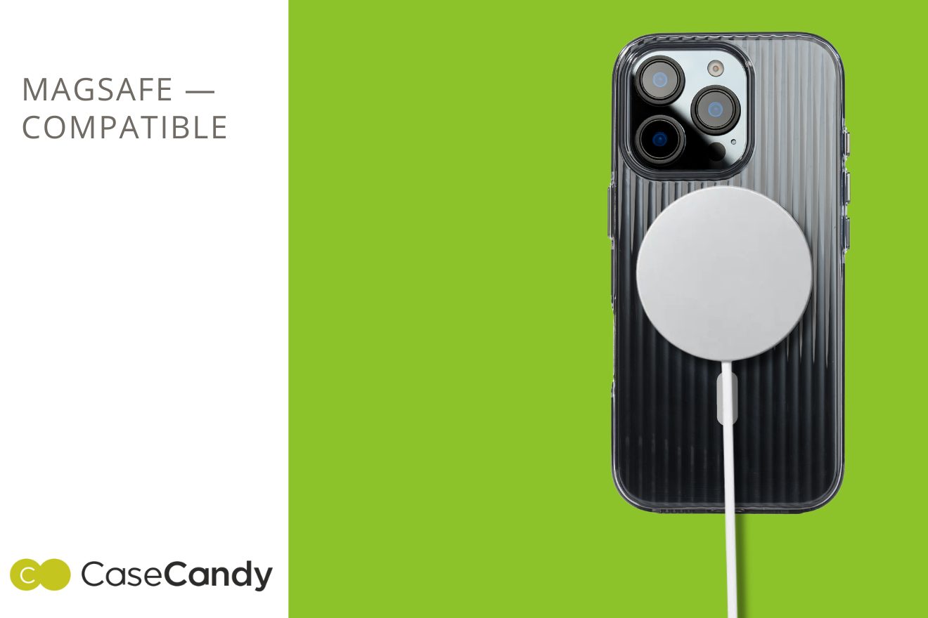 Magsafe Electro Technology Series Case Compatible for iPhone 16 Pro – White