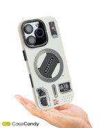 Magsafe Electro Technology Series Case Compatible for iPhone 16 Pro – White (2)
