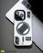 Magsafe Electro Technology Series Case Compatible for iPhone 16 Pro – White (6)