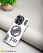 Magsafe Electro Technology Series Case Compatible for iPhone 16 Pro – White (7)