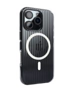 Magsafe Electro Technology Series Case Compatible for iPhone 16 pro max – White