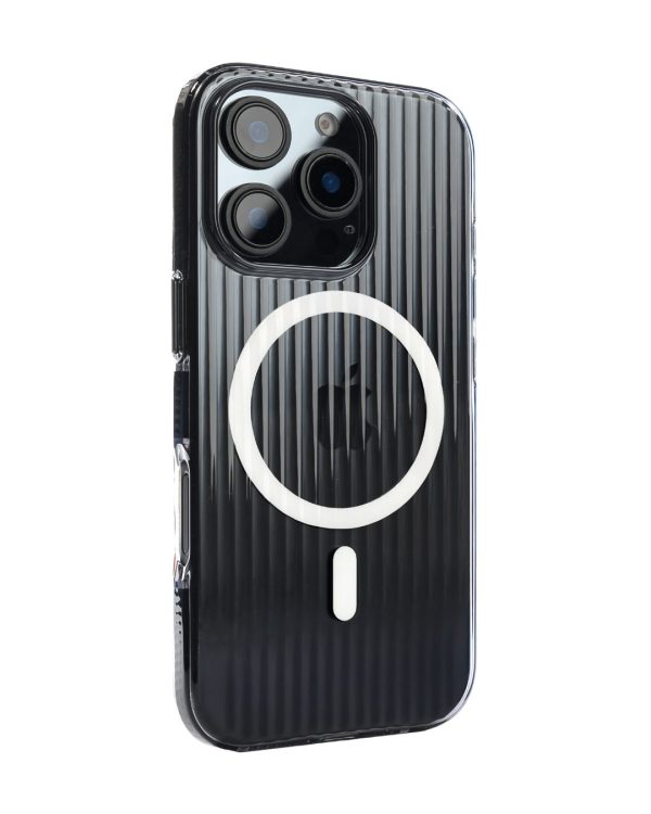 Magsafe Electro Technology Series Case Compatible for iPhone 16 pro max – White