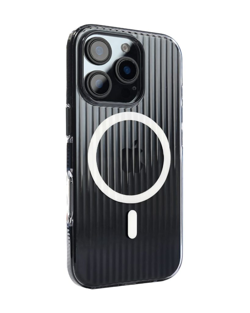 Magsafe Electro Technology Series Case Compatible for iPhone 16 pro max – White