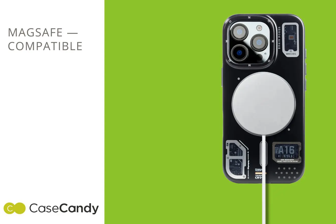 Magsafe Electro Technology Series Case Compatible for iPhone 16