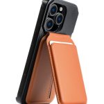 Magsafe Wallet with Stand for iPhone Brown