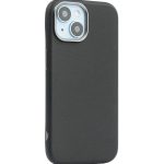 PU Leather Case for iPhone 15 MagSafe Compatible – Black Cover