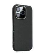 PU Leather Case for iPhone 16 pro max MagSafe Compatible Black