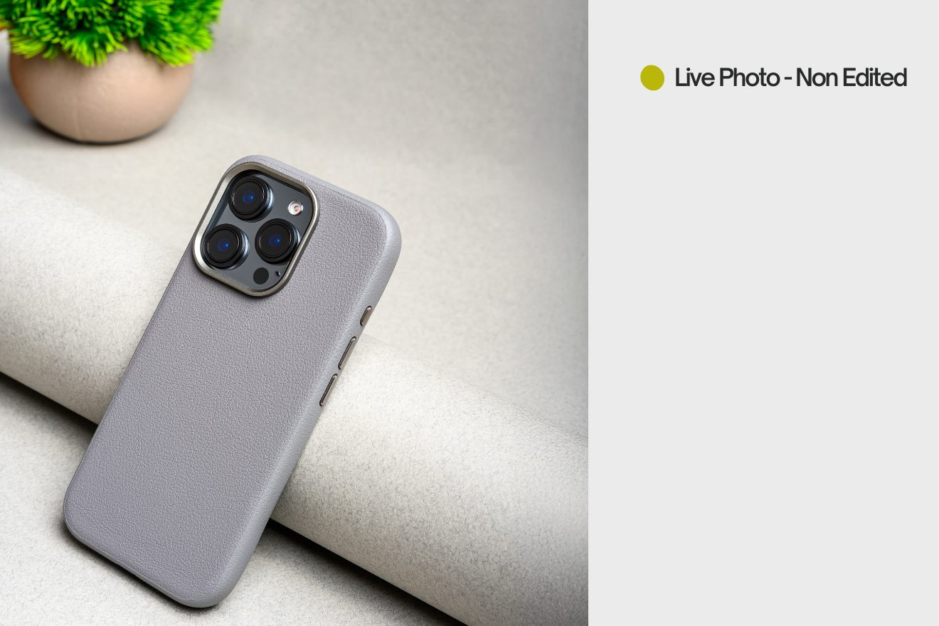 PU Leather Case for iPhone 16 pro max MagSafe Compatible Gray (2)