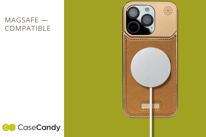 iPhone 16 Pro Case Magsafe dessert titanium