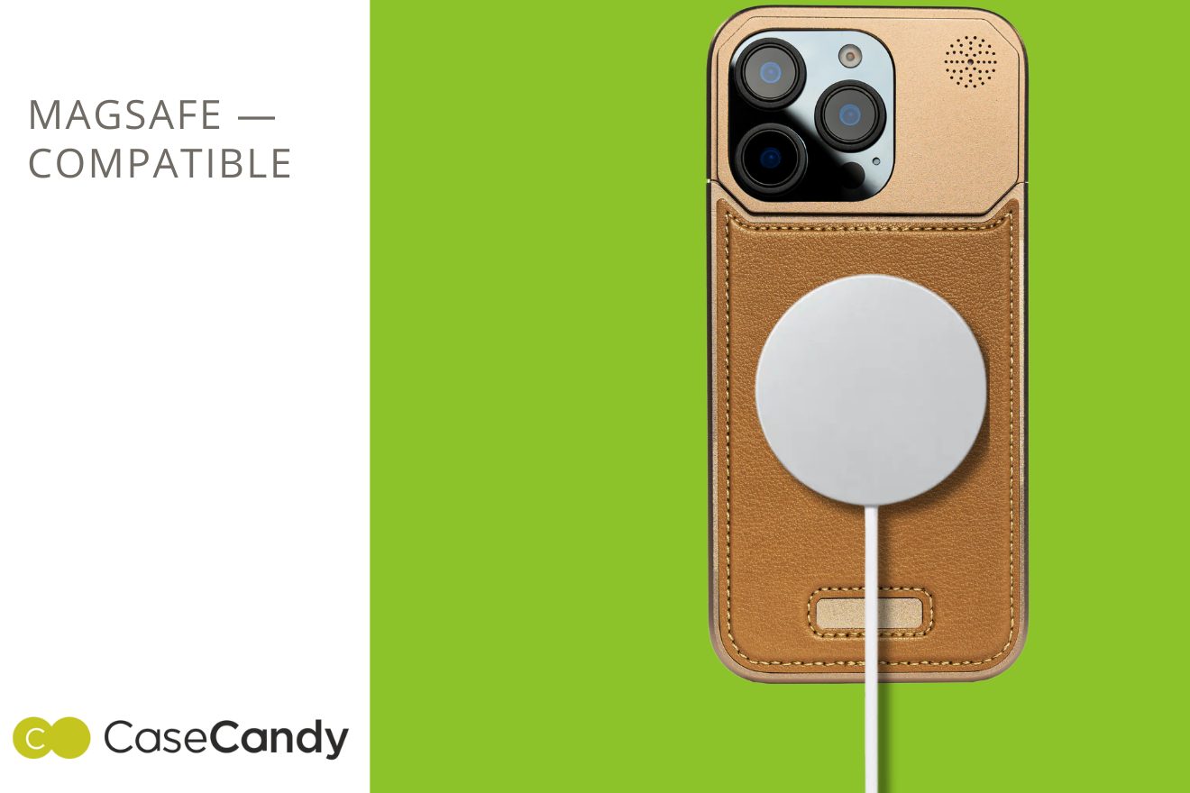 iPhone 16 pro max Case Magsafe dessert titanium