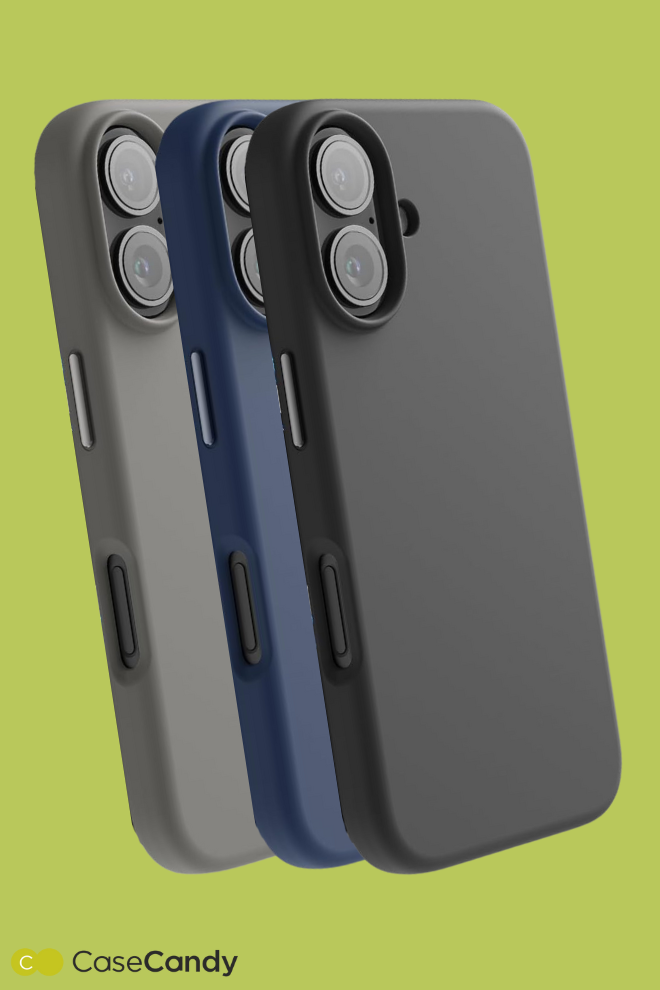 iphone silicone case stone gray black blue