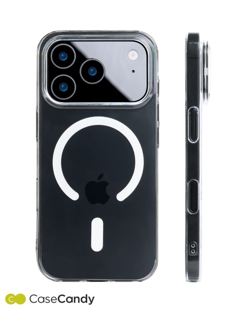 iphone 17 pro max Anti yellow transparent case